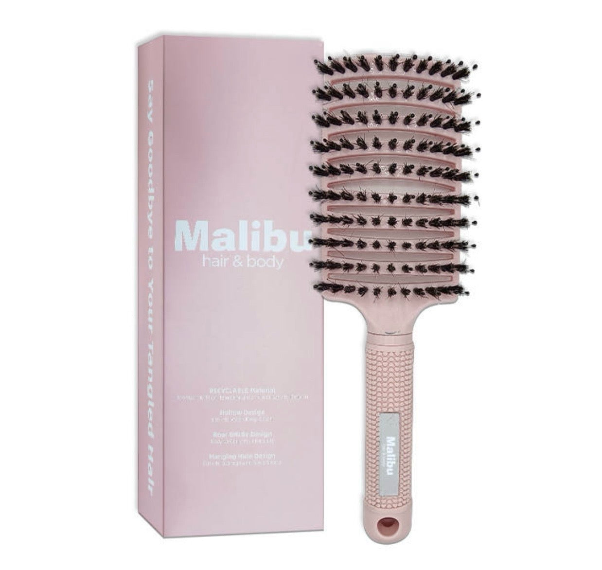 Hair detangling brush in PINK!!!!