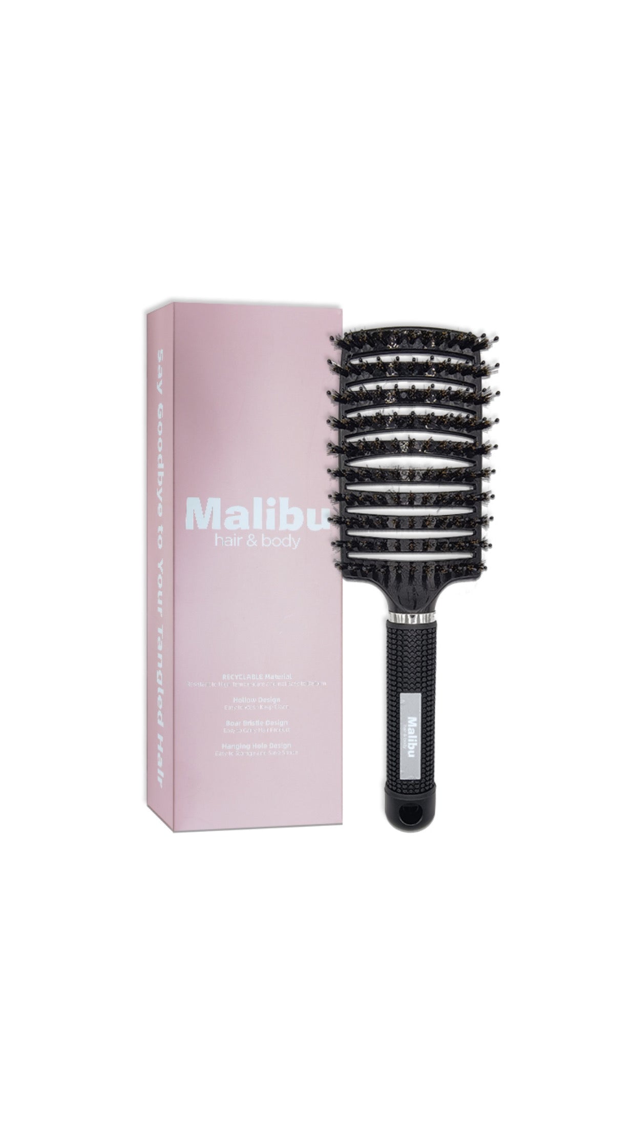 Hair detangling brush black!!