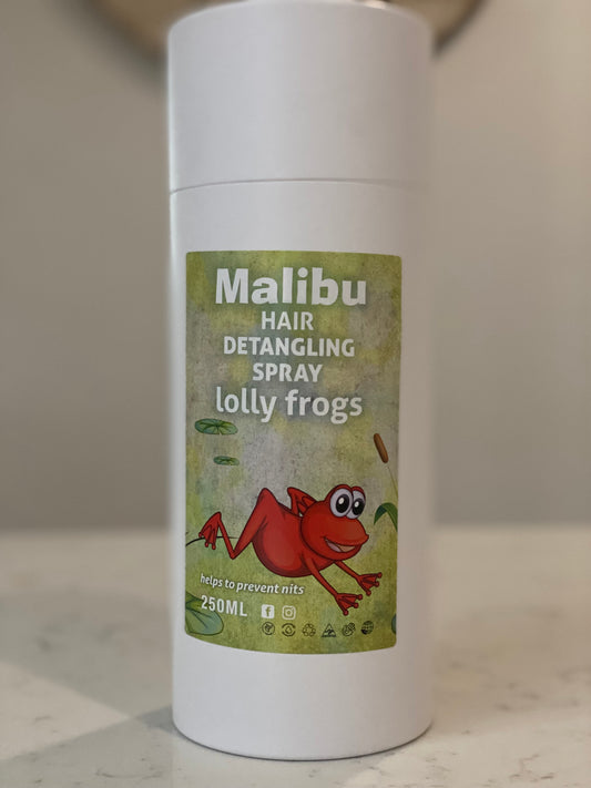 Lolly Frogs hair detangling spray