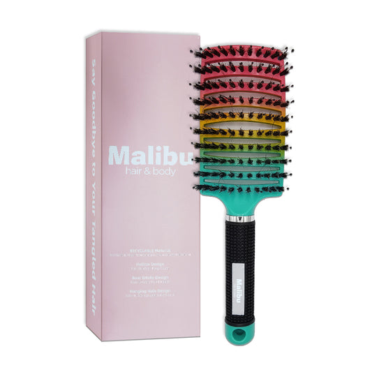 Hair detangling brush rainbow!!