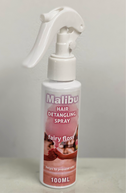 Travel Size hair detangling spray fairy floss