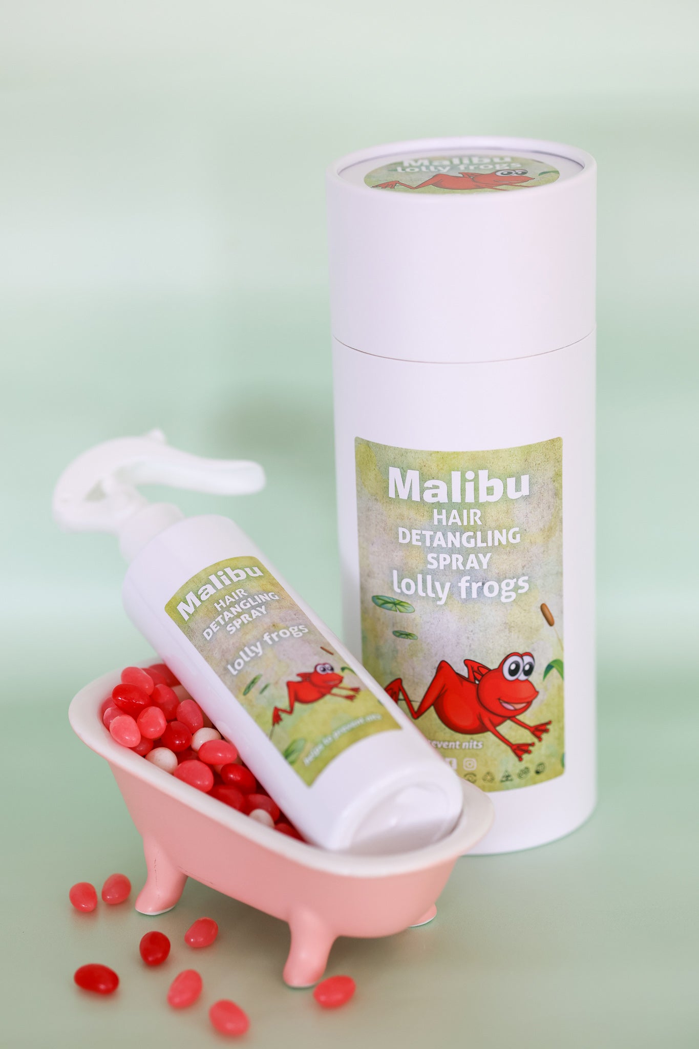 Lolly Frogs hair detangling spray